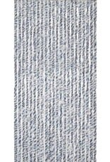 Vliegengordijn - Kattenstaart - 90x200cm - grijs/wit