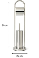 Ceruzo Toiletbutler Vrijstaand - RVS