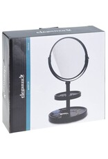 Make-up spiegel - dubbelzijdig - vergrotend - wit