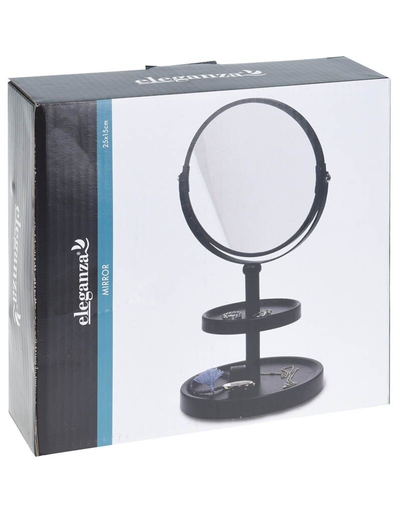 Make-up spiegel - dubbelzijdig - vergrotend - wit