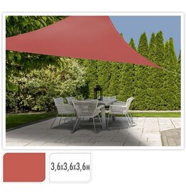 Schaduwdoek driehoek 360x360x360 - terra