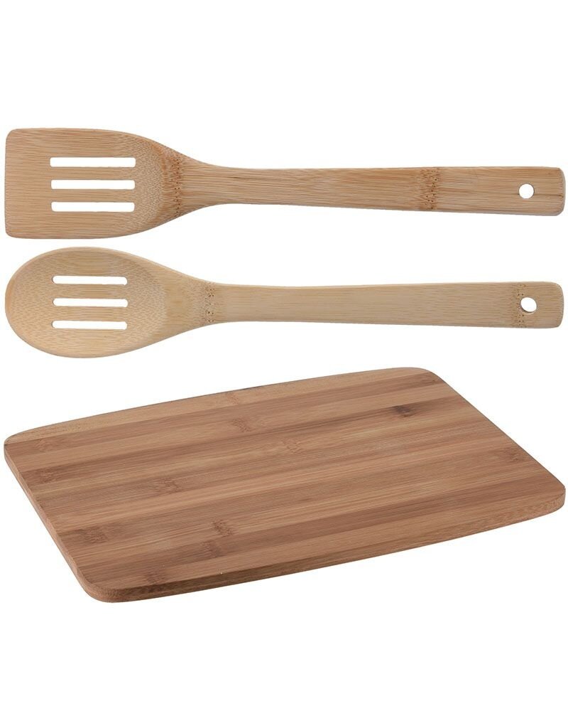 Excellent Houseware Bamboe snijplank - met spatels