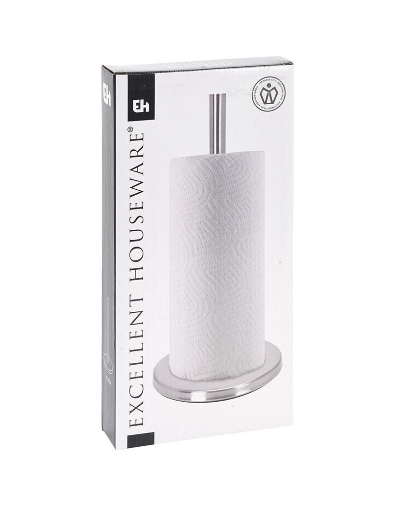 Excellent Houseware Keukenrolhouder RVS