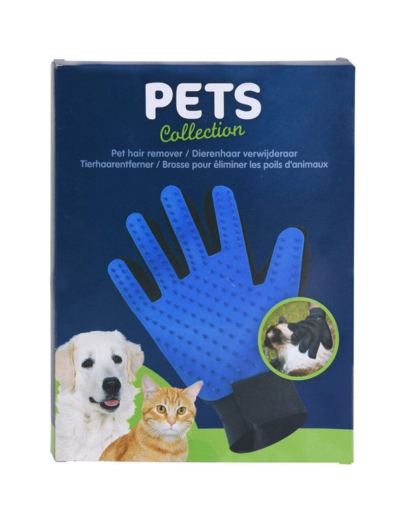 Pets Collection Dierenhaar Verwijderaar - Borstelhandschoen voor honden en katten