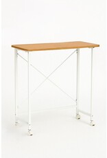 Ceruzo Wandtafel -  80x40x75 cm - Inklapbaar Tafelblad - Wit