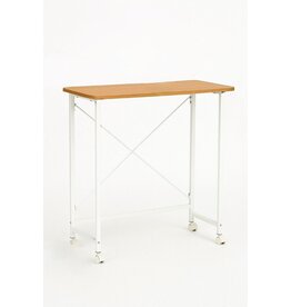 Ceruzo Wandtafel -  80x40x75 cm - Inklapbaar Tafelblad - Wit