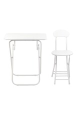 Ceruzo Klaptafel met Stoel - Wit