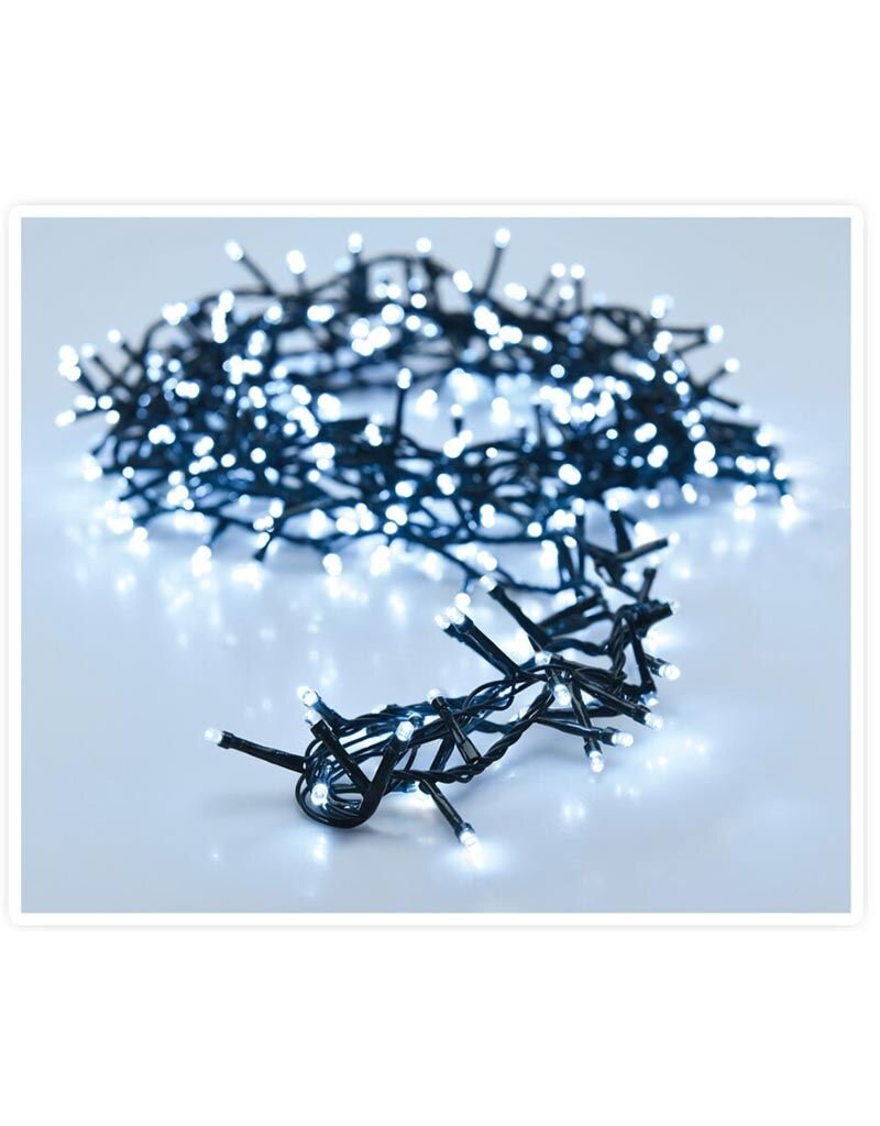 Micro Cluster 200 led - 4m - wit - Batterij - Lichtfuncties - Geheugen - Timer