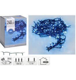 LED verlichting - 240 LED - 18 meter - blauw