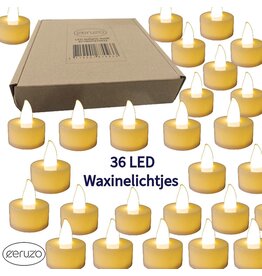 Ceruzo 36 LED Waxinelichtjes - Theelichtjes - op Batterij