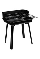 BBQ Houtskool  - Mini Barbecue - 36x31xH45 cm - grillrooster 33x26 cm - Windscherm