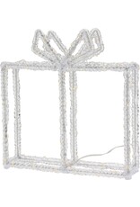 Kerstverlichting Kado - 80 led - 23 cm hoog - Timer - op batterijen - buiten en binnen