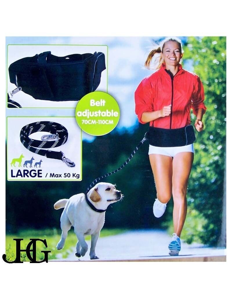 Luxe hondenriem met heupband