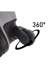 Ceruzo Handbagage Koffer - 51.5 cm - Zwart