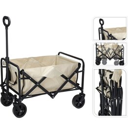 Redcliffs Bolderkar - Vouwbaar - 73x51x92cm - Beige