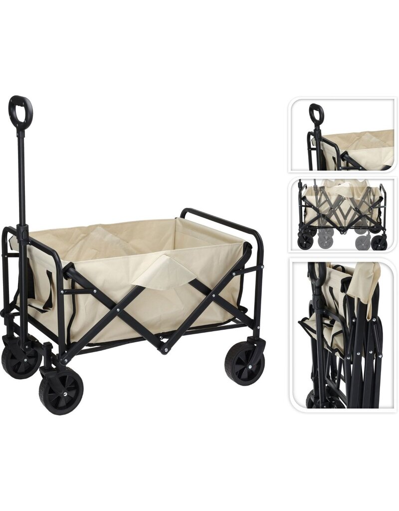 Redcliffs Bolderkar - Vouwbaar - 73x51x92cm - Beige