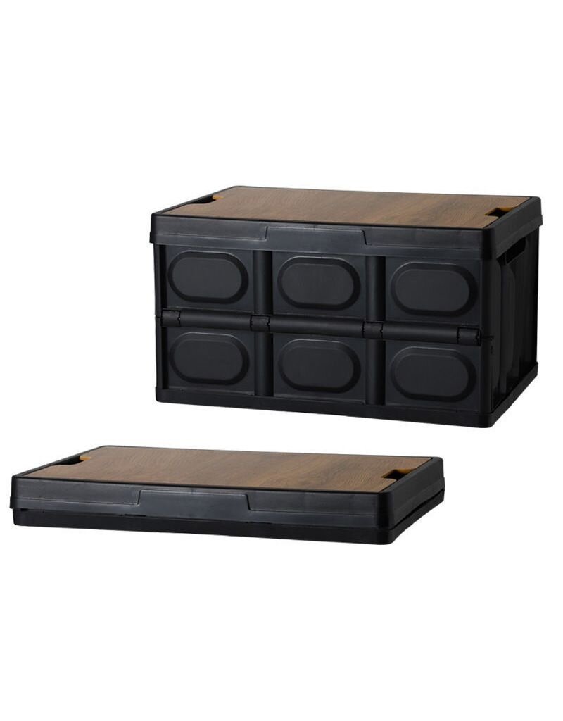 Ceruzo Opbergkrat met afneembaar houten Deksel - Vouwkrat