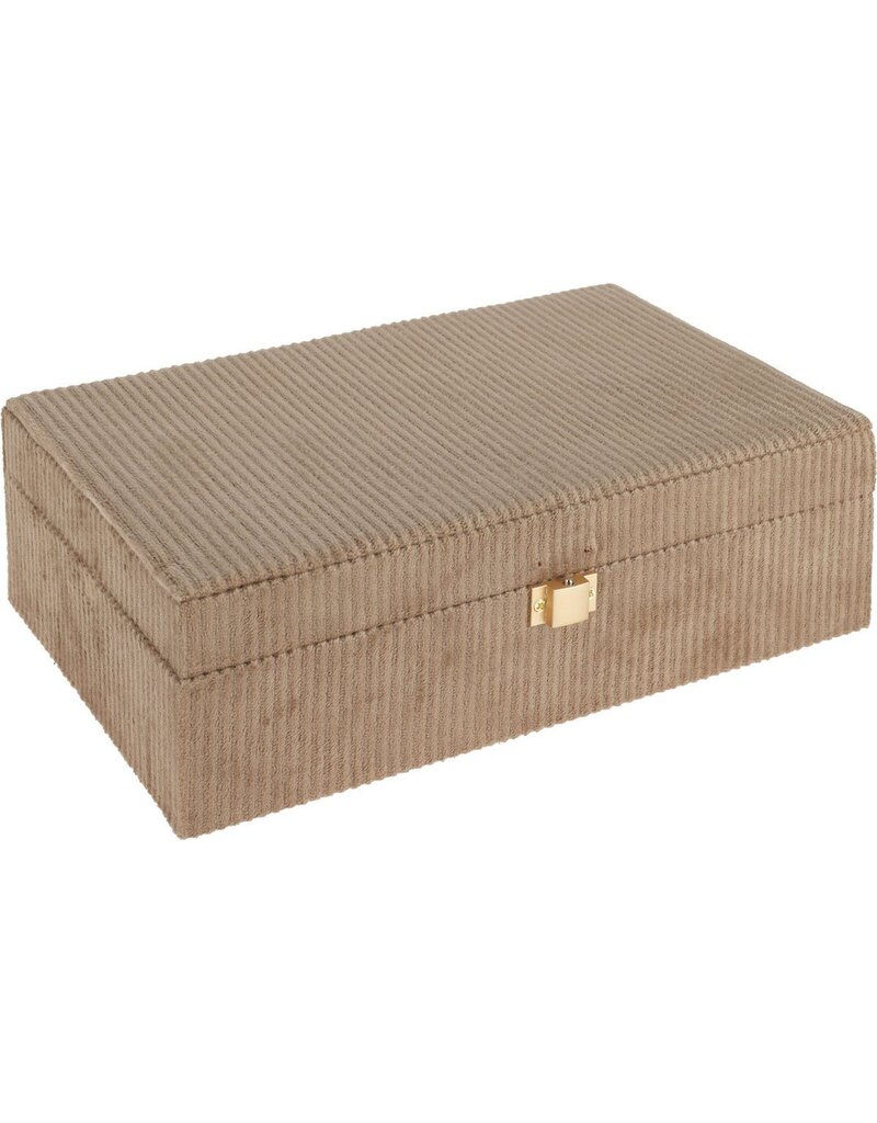 Juwelenbox Ribfluweel