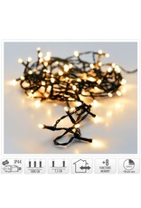 Kerstverlichting 240 led- 18m - extra warm wit - Timer - Lichtfuncties - Geheugen - Buiten