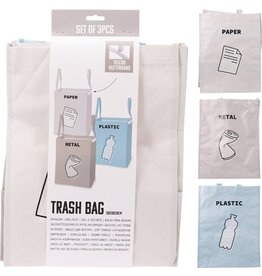 Afvalzakken - set van 3 stuks