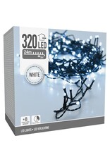 Kerstverlichting 320 led- 24m - wit - Timer - Lichtfuncties - Geheugen - Buiten
