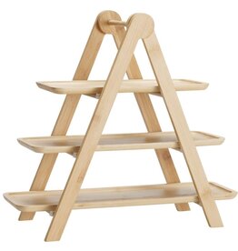Etagere Bamboe - 3 Laags