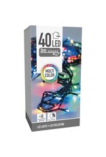 Kerstverlichting 40 led- 3m - multicolor - Timer - Lichtfuncties - Geheugen - Buiten