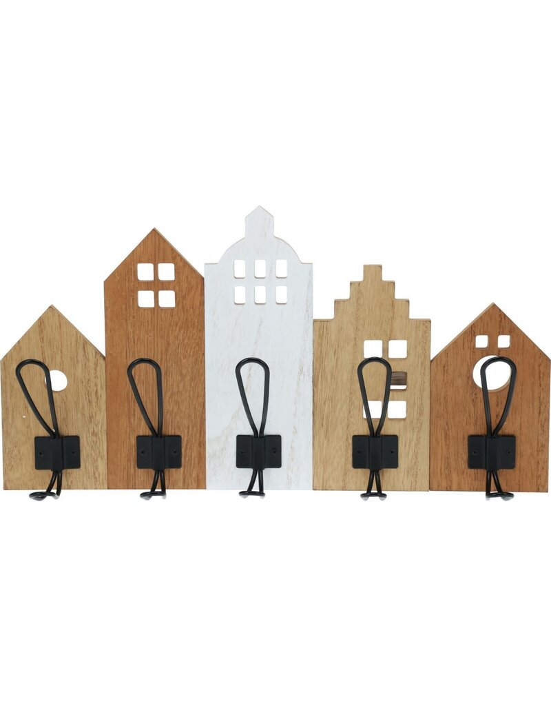 Kapstok met Huisjes