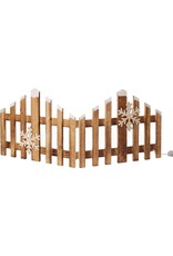 Kersthek 76cm - met led verlichting - hout