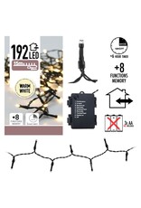 LED-verlichting 192 LED's - warm wit - op batterij