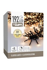 Clusterverlichting 192 led -  1.4m - two tone romantic - Batterij - Lichtfuncties - Geheugen - Timer