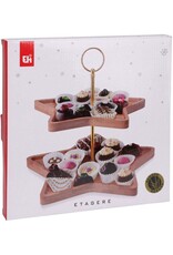 Excellent Houseware Etagere - Kerst - 2 Lagen