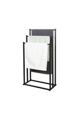 Ceruzo Handdoekrek - Metaal - Vrijstaand - Zwart