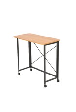 Ceruzo Wandtafel -  80x40x75 cm - Inklapbaar Tafelblad - Zwart