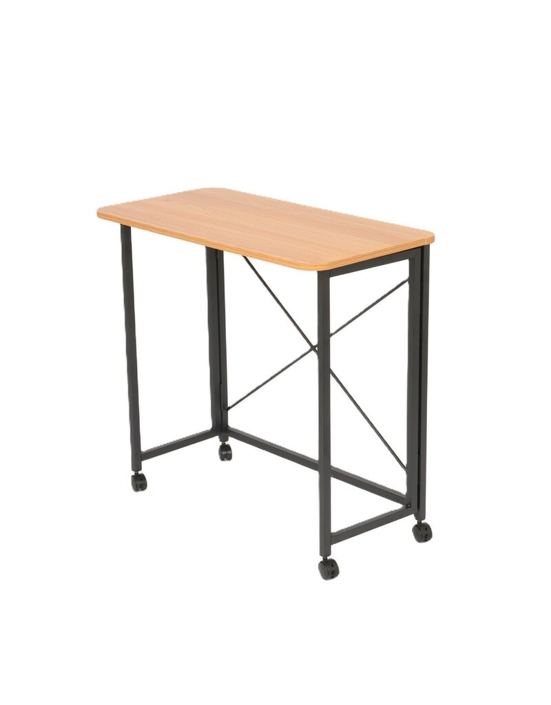 Ceruzo Wandtafel -  80x40x75 cm - Inklapbaar Tafelblad - Zwart