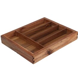 Bestekbak Acacia - Uitschuifbaar