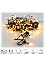 Kerstverlichting 320 led- 24m - extra warm wit - Timer - Lichtfuncties - Geheugen - Buiten