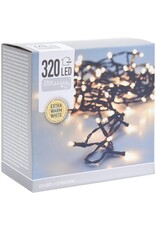 Kerstverlichting 320 led- 24m - extra warm wit - Timer - Lichtfuncties - Geheugen - Buiten