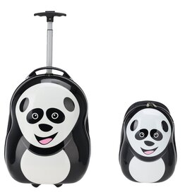 Handbagage Koffer en Rugzak - Panda