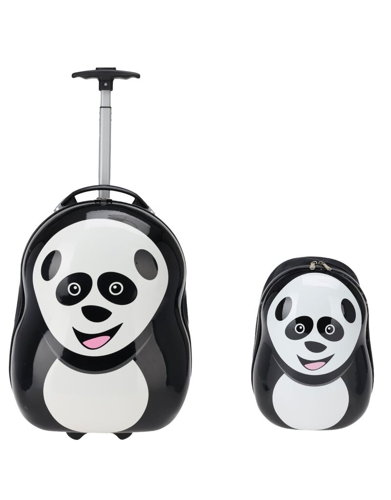 Handbagage Koffer en Rugzak - Panda