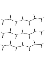 LED-verlichting 96 LED's - warm wit - op batterij - met timer en geheugen