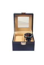 Ceruzo Horlogebox - voor 2 Horloges - Zwart