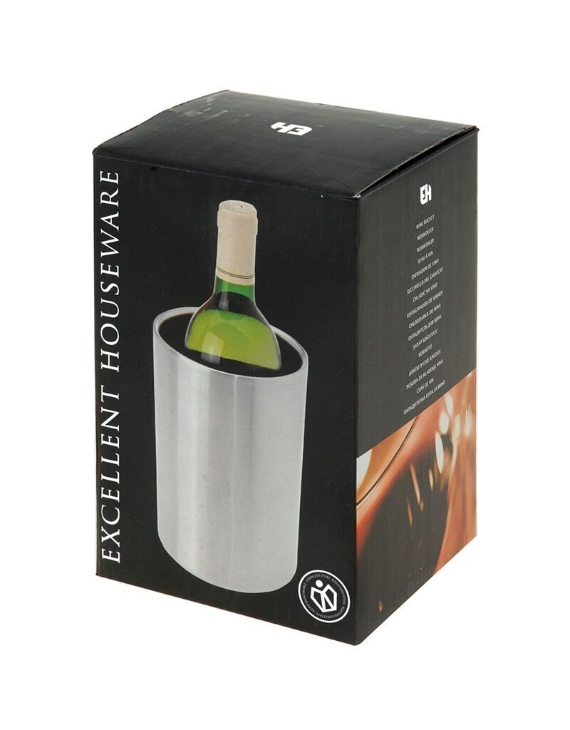 Excellent Houseware RVS Dubbelwandige wijnkoeler
