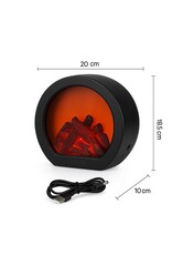 Ceruzo Led Sfeerhaard - 20x10x18