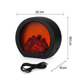 Ceruzo Led Sfeerhaard - 20x10x18