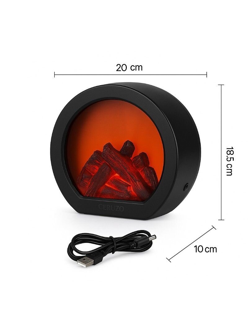 Ceruzo Led Sfeerhaard - 20x10x18