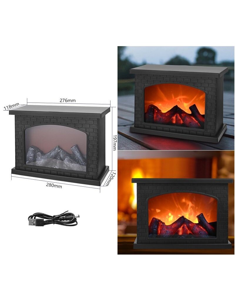 Ceruzo Led Sfeerhaard - 28x12x20