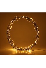 Kerstkrans op Standaard - 300 LED - 60 cm - warm wit - Timer