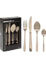 Excellent Houseware Bestekset 16 delig - mat goud