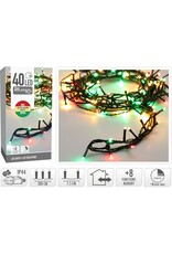 Kerstverlichting 40 led- 3m - three tone traditional - Timer - Lichtfuncties - Geheugen - Buiten